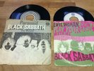 Black Sabbath - Paranoid And Evil Woman 7 Inch Singles Vertigo Swirl