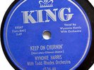 Wynonie Harris 78 Keep on Churnin' / Married woman KING VG++ R&B vs121