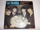 BEATLES  I WANT TO HOLD YOUR HAND EP GEOS 209 RARE SWEDISH DANISH ONLY PS LISTEN