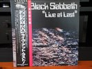 BLACK SABBATH LIVE AT LAST JAPAN Orig. LP w/Sticker+Obi Iommi Ozzy