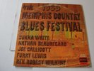 1968 MEMPHIS COUNTY BLUES FESTIVAL - SIRE LONDON LP- BUKKA WHITE, JOE CALLICOT