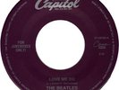 The Beatles – Love Me Do  Label: Capitol 56785 Red Vinyl 7” Jukebox Only EX