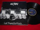 AC/DC Let There Be Rock Oz Alberts Blue Roo Label 1st Press LP Vinyl Record EX