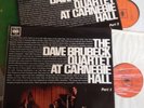 1963 DAVE BRUBECK QUARTET At CARNEGIE HALL Part1&2 LP UK1st LP MONO LIVE
