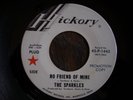 RARE GARAGE / PSYCH  THE SPARKLES  no friend of mine  HICKORY 1443 PROMO CLEAN