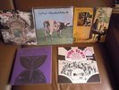PINK FLOYD RED SPLATTER VINYL LIMITED UMMAGUMMA THE DARK SIDE ATOM HEART MOTHER