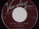 THE SPANIELS: You Gave Me Peace of Mind / Please Don’t Tease VEE JAY OG 45 HEAR