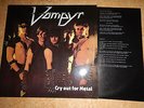 VAMPYR Cry out for Metal - German Metal Original 1985 Hot Blood 941 385 Vinyl