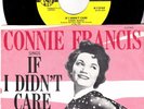 50s 60s Pop Vocal CONNIE FRANCIS if I didn't care U.S. Picture Bag 7