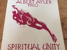 ALBERT AYLER trio Spiritual Unity '65 ESP-1002 MONO LP red label  john Coltrane