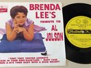 BRENDA LEE:Brenda Lee's Tribute To Al Jolson.RARE Aussie/OZ 4 trk 7