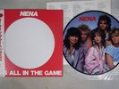 NENA IT'S ALL IN THE GAME EPIC 30 3P-686 Japan OBI Picture Vinyl LP