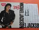 MICHAEL JACKSON - Bad 1987 LP OIS FOC Lyrics Epic EPC 450290 1 NEAR MINT