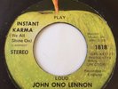 RARE BEATLES PROMO (APPLE) JOHN ONO LENNON 
