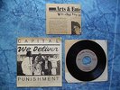 VERY RARE private press PUNK KBD orig CAPITAL PUNISHMENT - WE DELIVER 45 EP + PS
