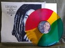 LEGEND THE BEST OF BOB MARLEY AND THE WAILERS TRI-COLOR VINYL IN HEMP BAG 2004