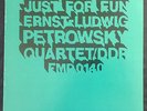 Ernst-Ludwig Petrowsky Quartet Just For Fun1973 FMP 0140 Conrad Bauer K. Koch NM