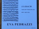 EVA PEDRAZZI BACH 6 CELLO SUITES MIRECOURT SIGNED NUMBERED 90/300 3LP BOX SWISS