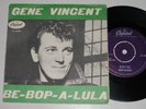 Very rare Gene Vincent single 45 Be-Bop-A-Lula Capitol Sweden 1961 VG++/VG++