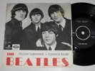 Very rare The Beatles single 45 Yellow Submarine Parlophone Sweden VG+/VG++