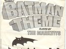 THE MARKETTS**BATMAN THEME**PICTURE SLEEVE**LISTEN TO IT
