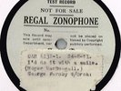 GEORGE FORMBY TEST PRESSING 78 - I'D DO IT WITH A SMILE - FROM FORMBY ESTATE