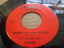 THE MONOTONES OBSCURE DOO WOP ON HULL RECORDS DREAM B/W READING THE BOOK OF LOVE
