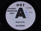 PAT BOONE & BRUCE JOHNSTON = Beach Girl = MINT = DOT DS 16658 = Soulful Surf Bea