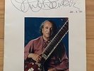 Ravi Shankar autograph - signed picture, genuine Ravi Shankar signature