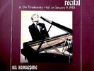 Gilels Emil RARE LP 1ED MELODIYA BLUE NM Last Recital of Gilels