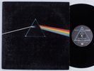 PINK FLOYD Dark Side Of The Moon HARVEST LP VG+ gatefold w/posters & stickers