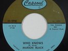 Northern Soul 45 - Marion Black - Who Knows - Capsoul - mp3