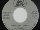 Rap/Modern Soul 45 - Little Willie A. - Throw Down - Ariel - mp3 - unknown?