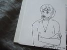 ANDY WARHOL ART COVER LP  - DRAWING of ANDRE HELLER - rare ATTERSEE EDITION MINT