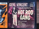 GENE VINCENT & HIS BLUE CAPS  HOT ROD GANG . EP RECORD on CAPITAL