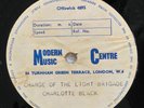 CHARLOTTE BLACK Charge Of The Light Brigade 1968 double-sided acetate UK psych