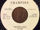 Gloria Jones, Tainted Love 45, Northern Soul Monster on Champion ORIGINAL PROMO