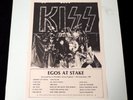 RARE 198? KISS EGOS AT STAKE FAN CLUB LP