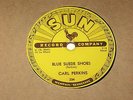 Blue suede shoes / Honey Don't    Carl Perkins   on  SUN   1956  78   UNPLAYED