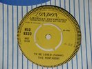 THE PENTAGONS. TO BE LOVED (Forever). LONDON HLU9333 ( LONDON DEMO 45).