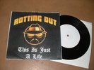 ROTTING OUT 7in This is Just a Lie ltd 100 soul search trash talk TOUR PRESS