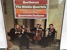BEETHOVEN String Quartets (Middle) - QUARTETTO ITALIANO - PHILIPS - 3LP.