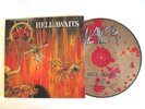 SLAYER HELL AWAITS LP U.S. 2008 PICTURE DISC GOLD BLOOD VINYL NEW