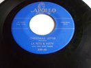 Very Rare Doo Wop Classic Christmas Letter La Fets & Kitty- Apollo - Original