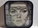 Deborah Harry KOOKOO CLOCK homemade repurposed wall clock BLONDIE Debbie unique