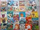 45 GIRI VINILI DISCHI SIGLE  CARTONI ANIMATI MEGA BLOCCO DI 30 PEZZI DIFFERENTI