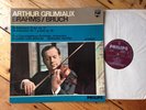 SAL 3526 1st plum NM/EX+ GRUMIAUX Brahms & Bruch Violin Concertos HAITINK