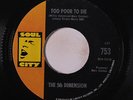 FIFTH DIMENSION: Too Poor To Die / Go Where You Wanna Go 45 Soul