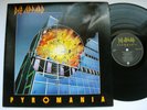 ULTRASONIC CLEAN - DEF LEPPARD - PYROMANIA VERTIGO CANADA PRESSING EX+ VINYL lp