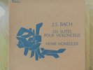 VALOIS CMB 22 BACH Solo Cello Suites HENRI HONEGGER Stereo Box 3LP